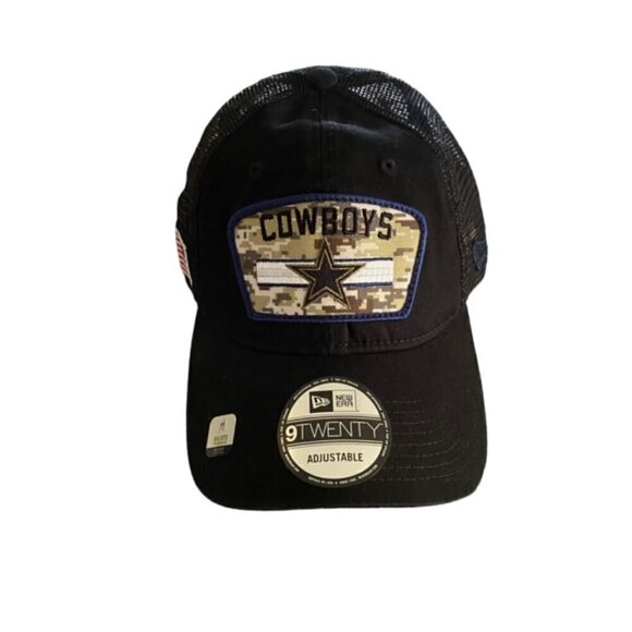 NWT New Era Dallas Cowboys Salute to Service Camo Hat OS - Picture 1 of 7